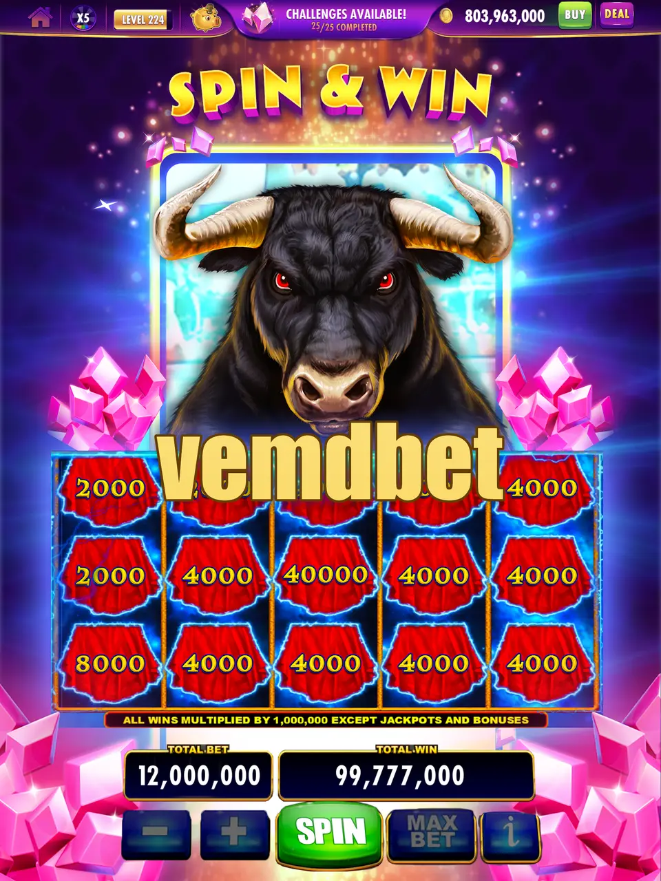 vemdbet Login